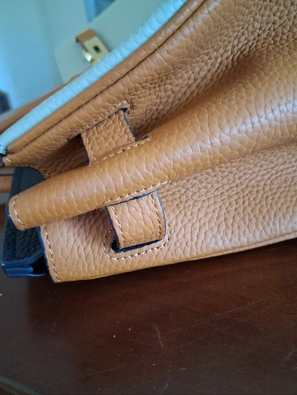 Elegant Tricolor Tote Bag
